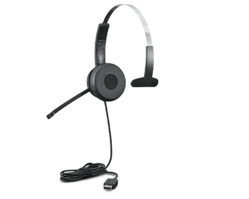 Lenovo 100 Mono Headset Wired Head-band Office/Call center USB Type-A Black Lenovo 100 Mono Headset Wired Head-band Office/Call center USB Type-A Black